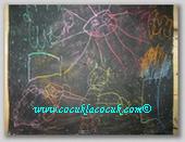 pastel boya çalışması